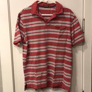 Striped Cremieux Polo